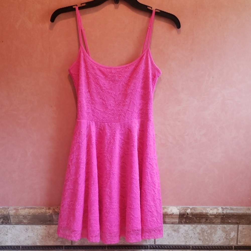 HOT PINK  "cocktail" dress !